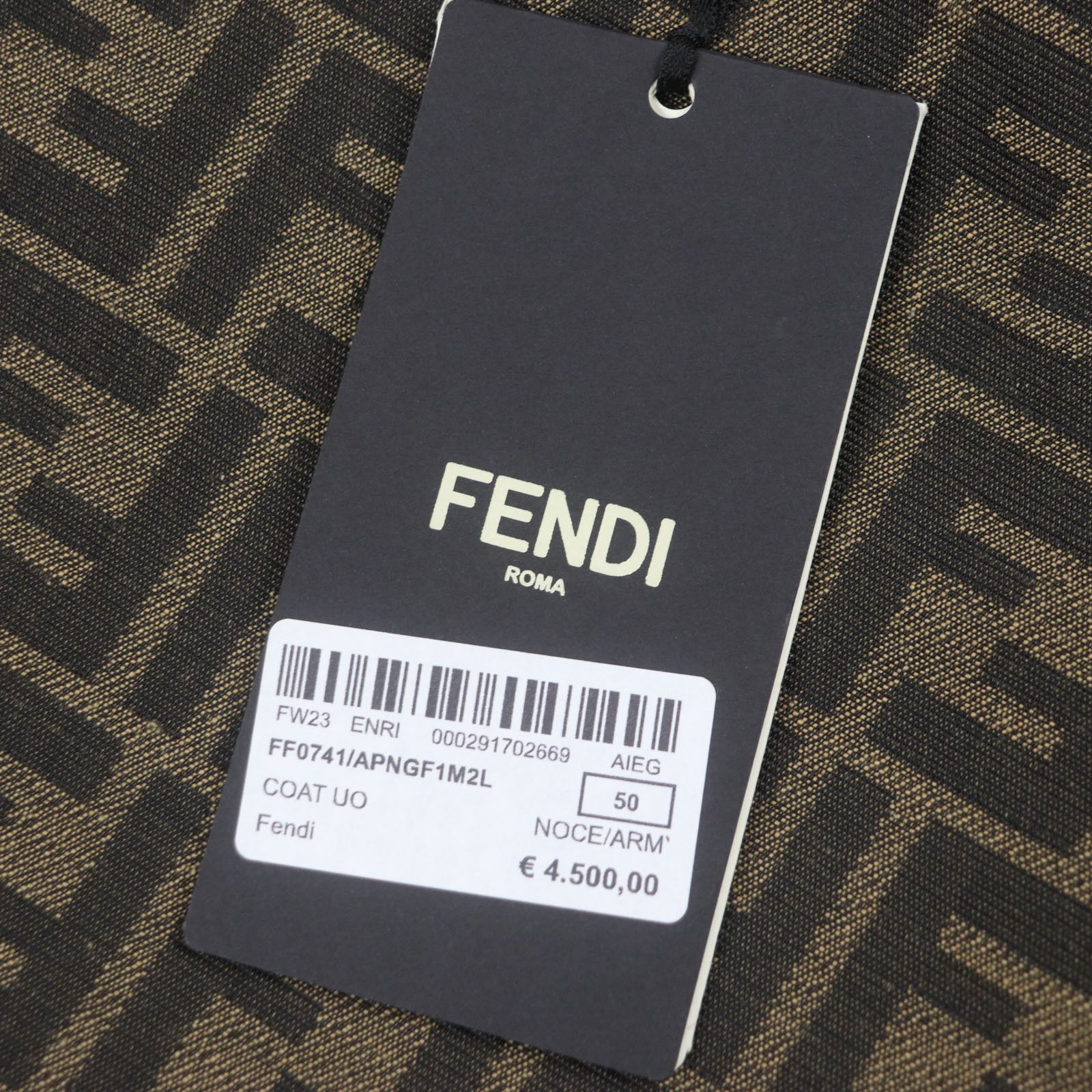 Fendi Fendi Fendi FF0741 Cotton Trench Coat Cotton Outerwear FF0741 DUTY FREE for USA Size ONE SIZE - 14 Thumbnail