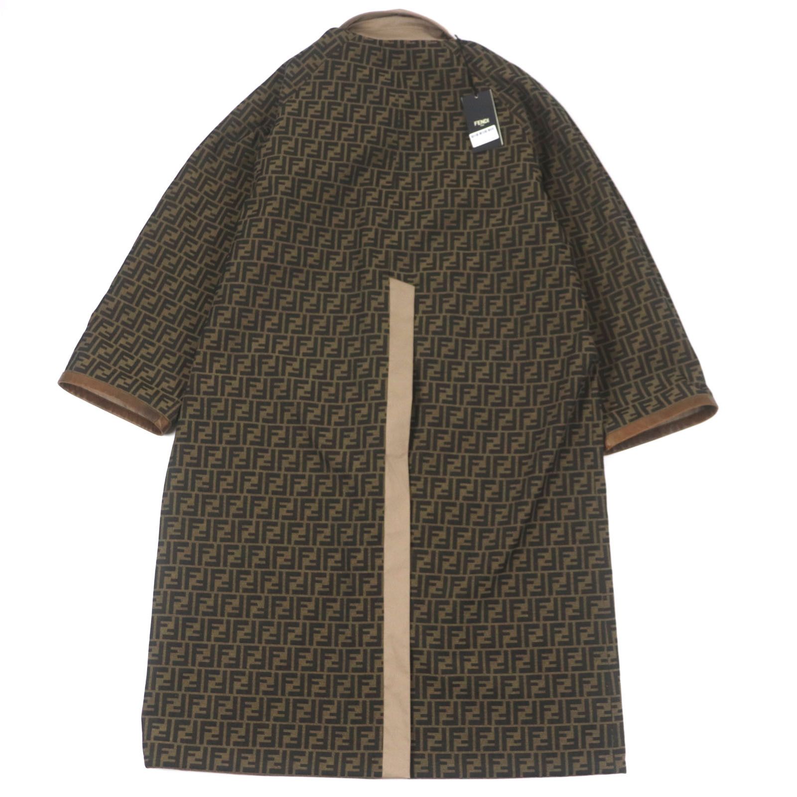 Fendi Fendi Fendi FF0741 Cotton Trench Coat Cotton Outerwear FF0741 DUTY FREE for USA Size ONE SIZE - 6 Thumbnail