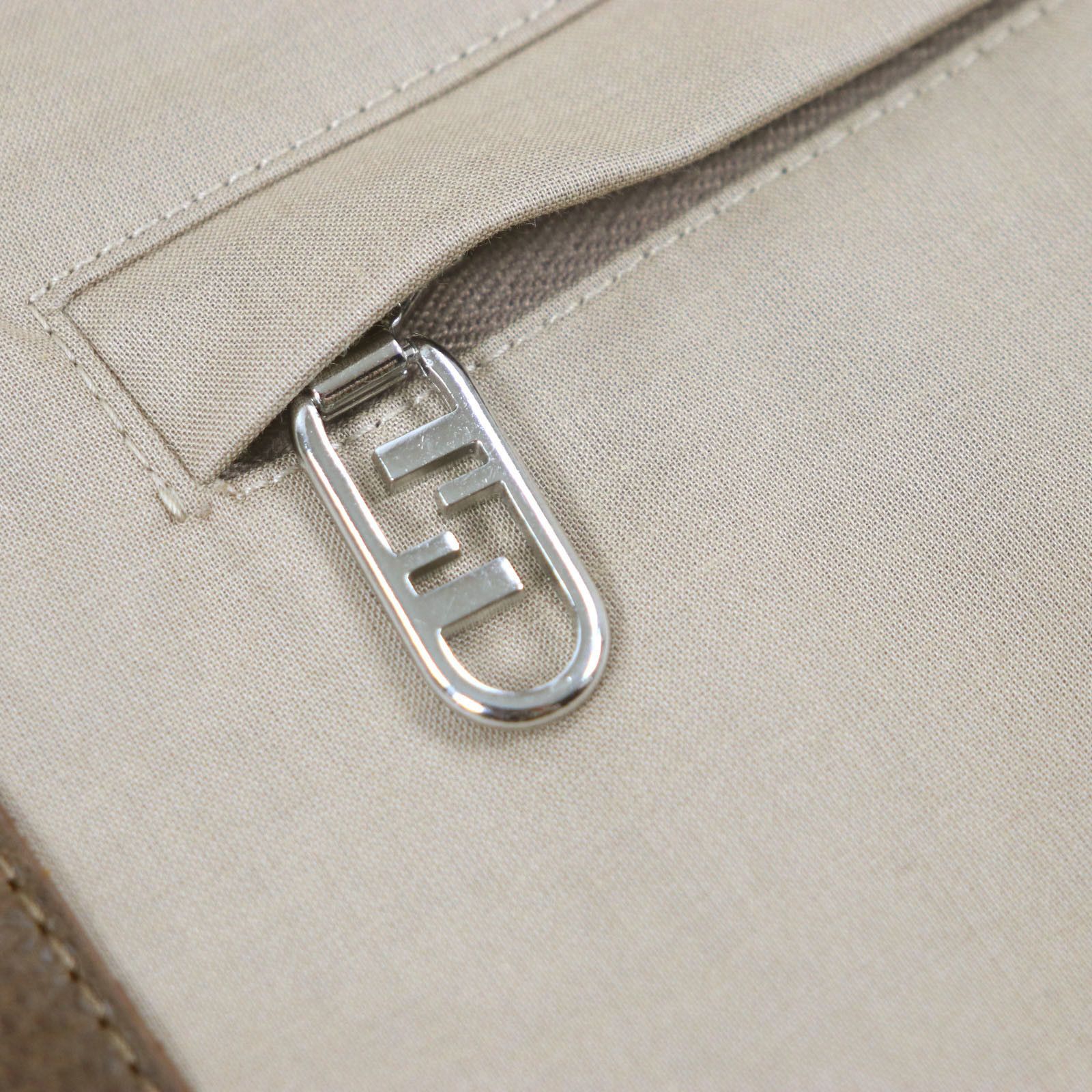 Fendi Fendi Fendi FF0741 Cotton Trench Coat Cotton Outerwear FF0741 DUTY FREE for USA Size ONE SIZE - 7 Thumbnail