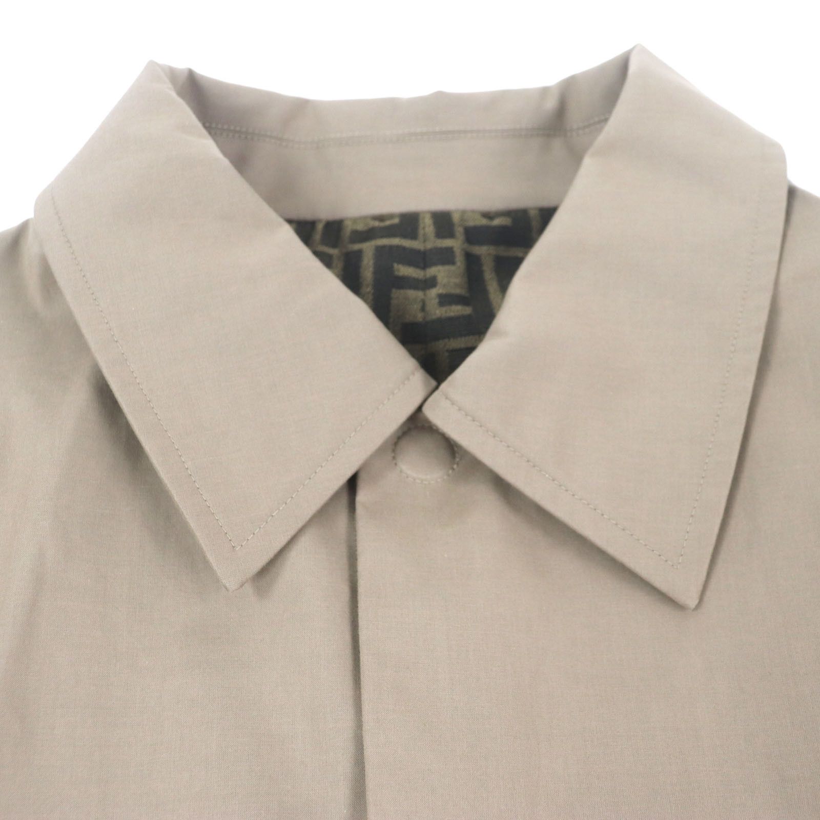 Fendi Fendi Fendi FF0741 Cotton Trench Coat Cotton Outerwear FF0741 DUTY FREE for USA Size ONE SIZE - 3 Thumbnail