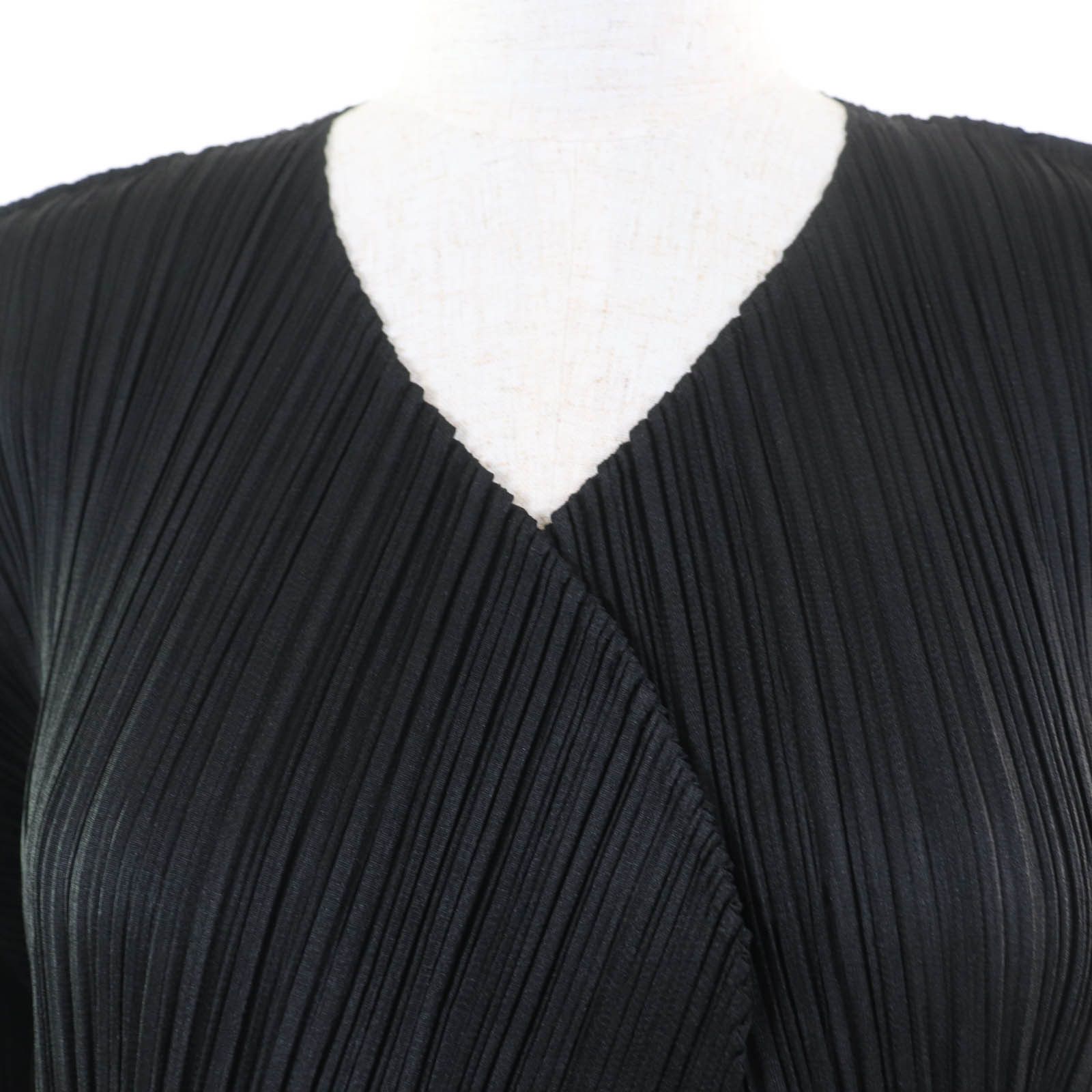 Issey Miyake Issey Miyake PLEATS PLEASE PP55-JA102 Polyester Cardigan Jacket Others Outerwear PP55-JA102 DUTY FREE for USA Size ONE SIZE - 4 Thumbnail