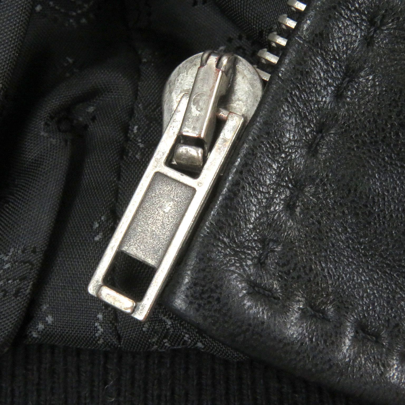 Dolce & Gabbana Dolce & Gabbana Dolce&Gabbana Lamb Leather Jacket Leather Outerwear DUTY FREE for USA Size ONE SIZE - 5 Thumbnail