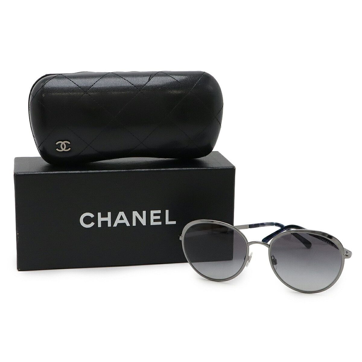 Chanel Chanel Chanel Sunglasses Plastic Sunglasses 4206 DUTY FREE for USA Size ONE SIZE - 5 Thumbnail