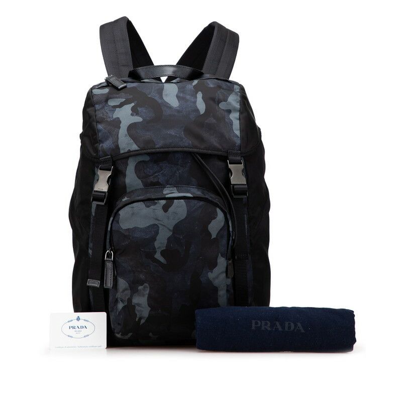 Prada Prada Prada 2VZ135 Leather Backpack Leather Backpack 2VZ135 DUTY FREE for USA Size ONE SIZE - 11 Thumbnail