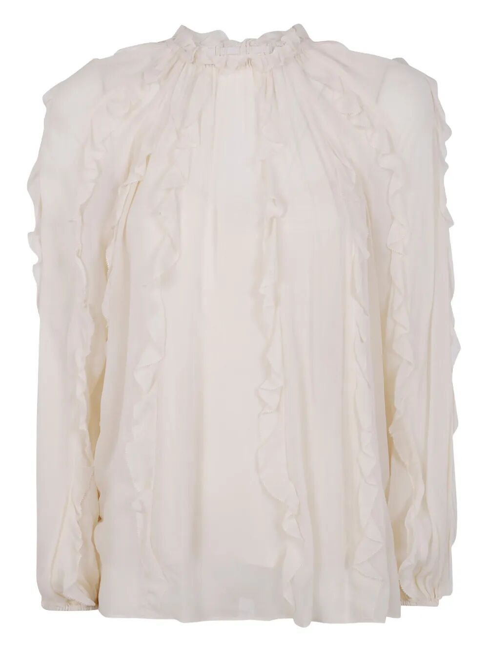 Zimmermann "FRILL" BILLOW BLOUSE Size S / US 4 / IT 40 - 4 Thumbnail