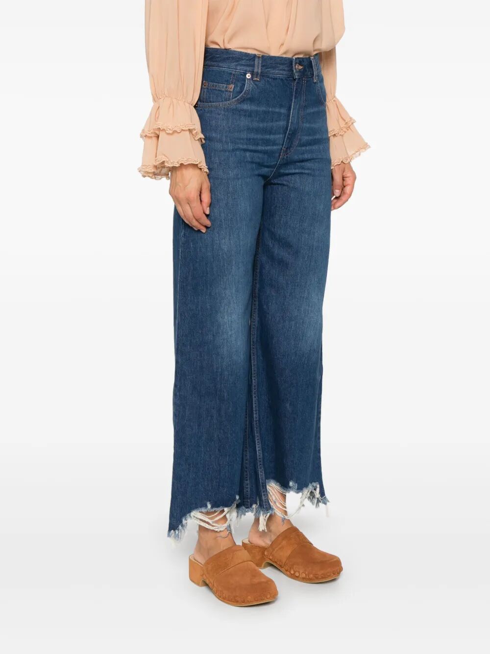Chloe WIDE LEG DENIM Size 25" / US 0 / IT 36 - 3 Thumbnail