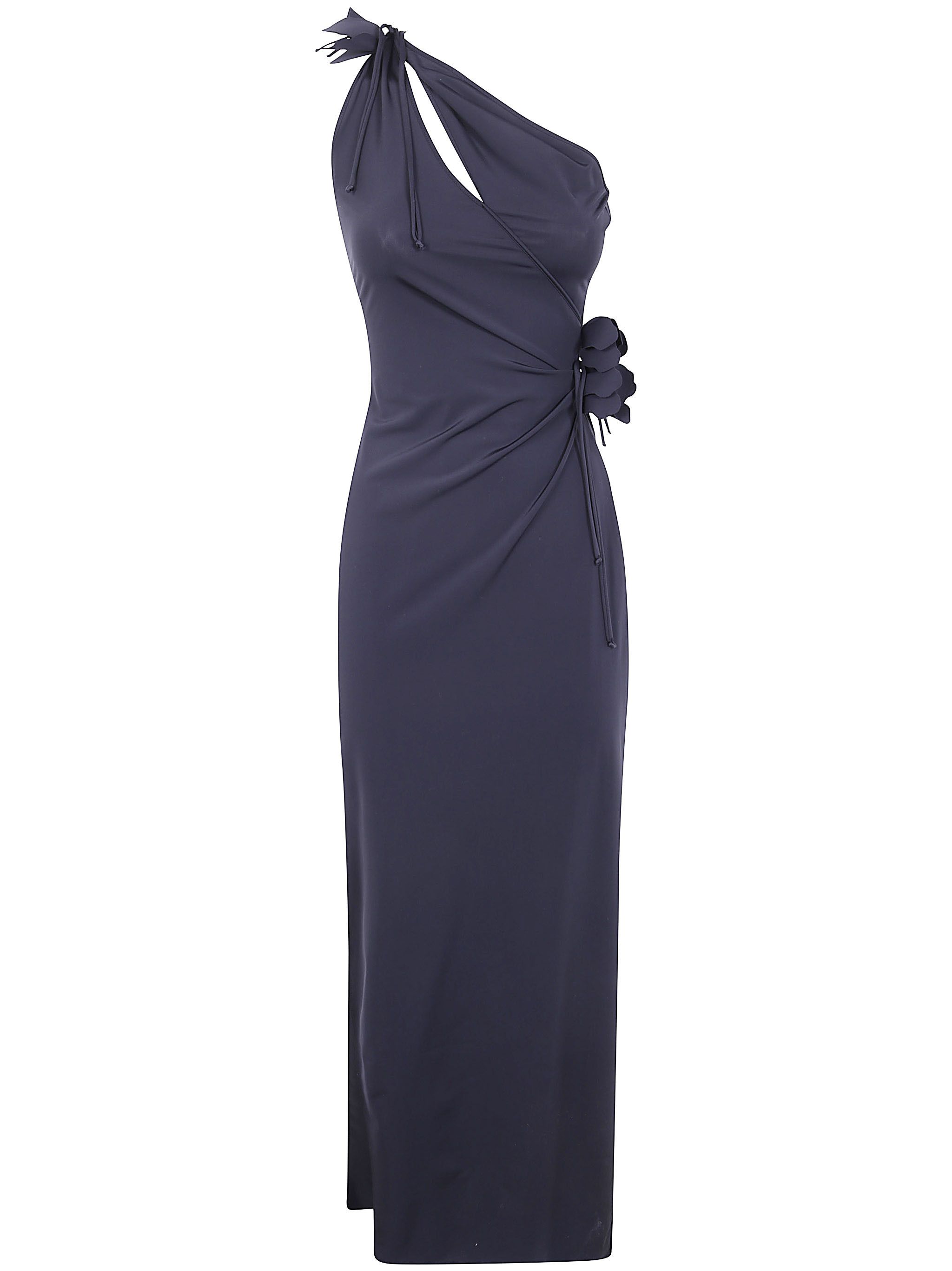 Coperni "ASYMMETRIC FLOWER GOWN" Size L / US 10 / IT 46 - 6 Thumbnail