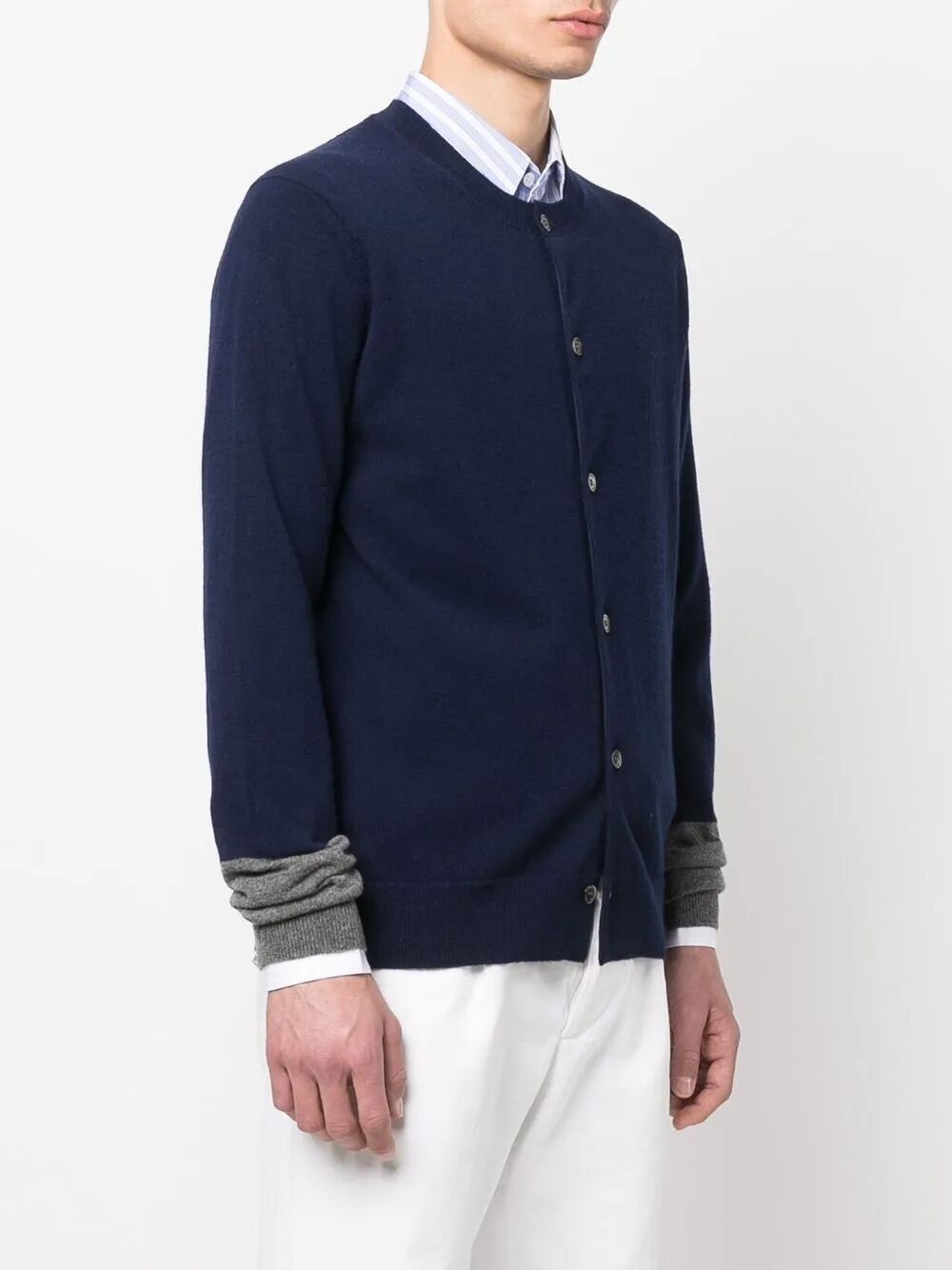 Comme des Garcons SHIRT MENS CARDIGAN KNIT Size US XL / EU 56 / 4 - 2 Thumbnail