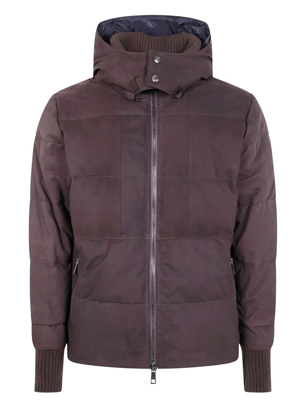 Giorgio Brato NABUCK LEATHER PADDED JACKET Size US M / EU 48-50 / 2 - 4 Thumbnail