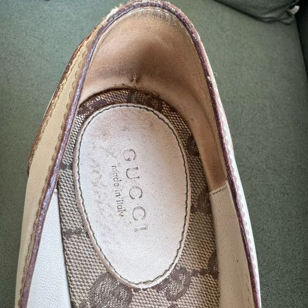 Gucci Gucci White High Heels with Signature Details 0079 Size US 8 / IT 38 - 6 Thumbnail