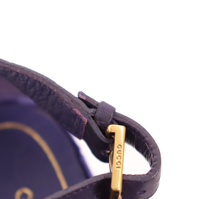 Gucci Gucci Malika Velvet Gladiator Heels in Purple 0079 Size US 8 / IT 38 - 11 Thumbnail