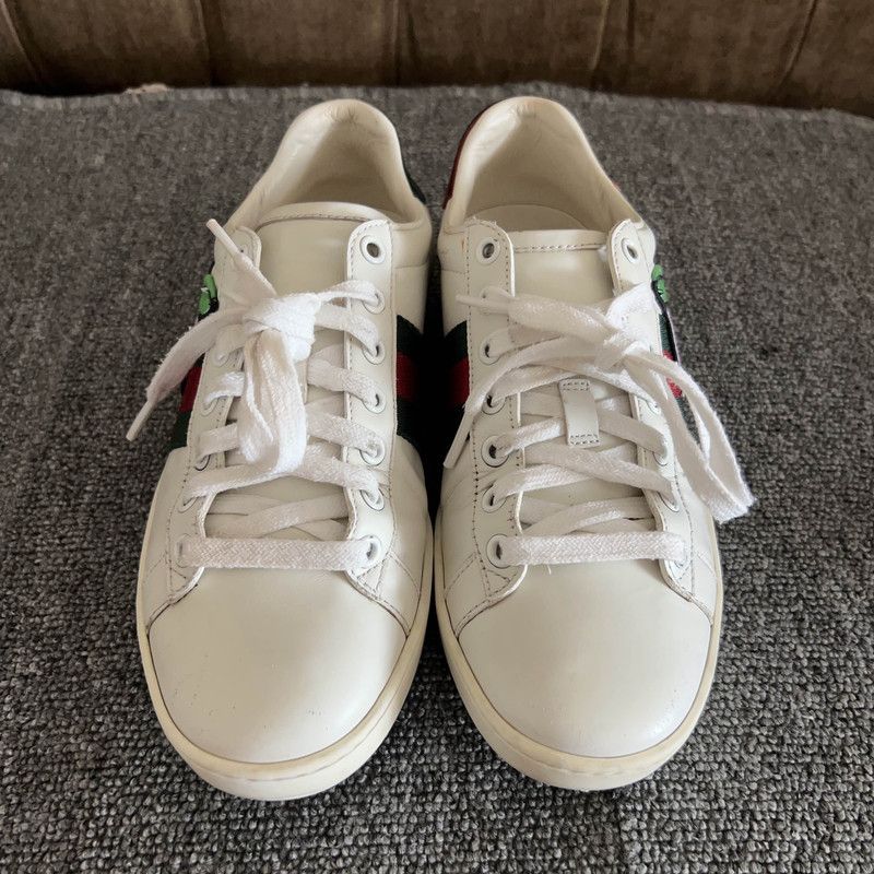 Gucci Gucci Ace Low Top Fashion Sneakers for Women 0079 Size US 6.5 / IT 36.5 - 2 Thumbnail