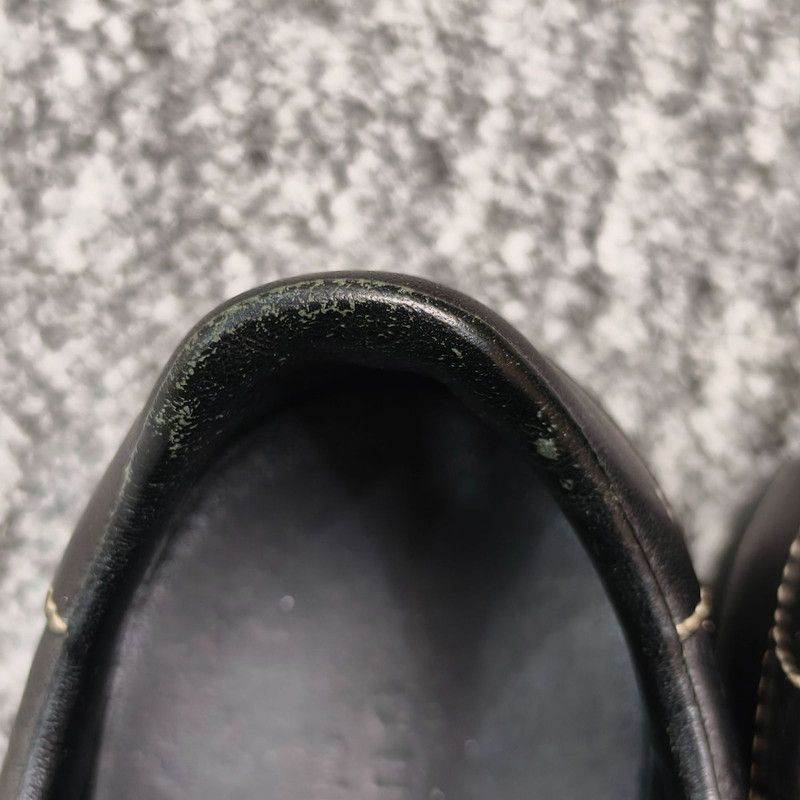 Gucci Gucci Black Leather Casual Sneakers for Women 0079 Size US 6.5 / IT 36.5 - 11 Thumbnail