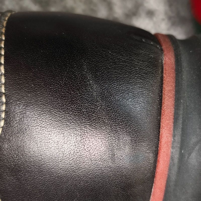 Gucci Gucci Black Leather Casual Sneakers for Women 0079 Size US 6.5 / IT 36.5 - 13 Thumbnail