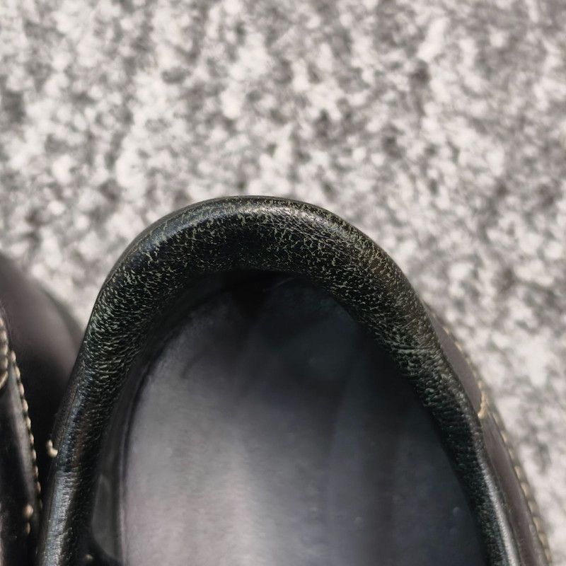 Gucci Gucci Black Leather Casual Sneakers for Women 0079 Size US 6.5 / IT 36.5 - 12 Thumbnail