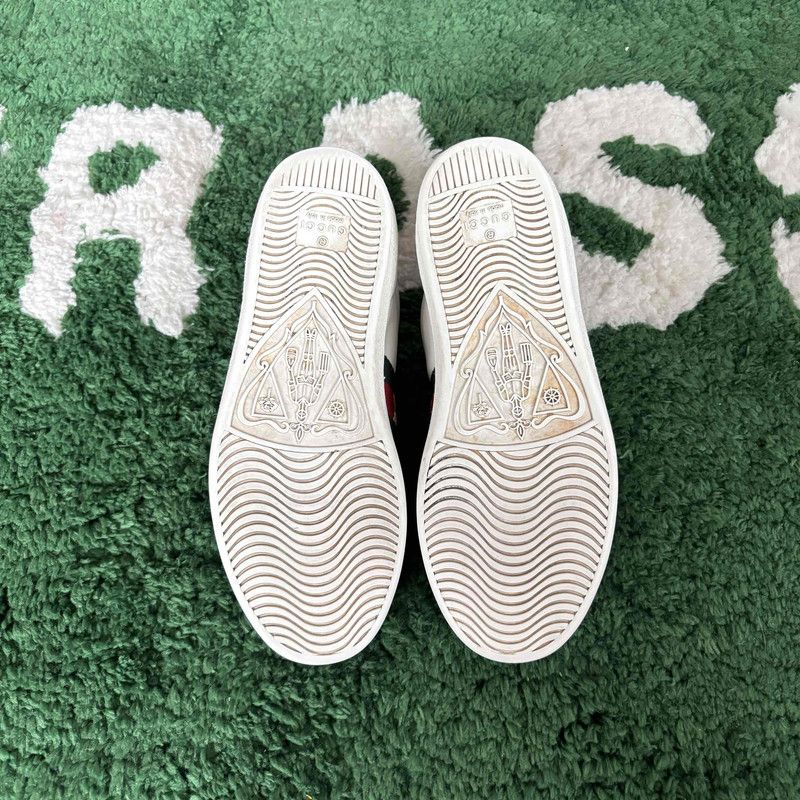 Gucci Gucci Ace Leather Pineapple Embroidery Sneakers for Women 0079 Size US 4.5 / IT 34.5 - 4 Thumbnail