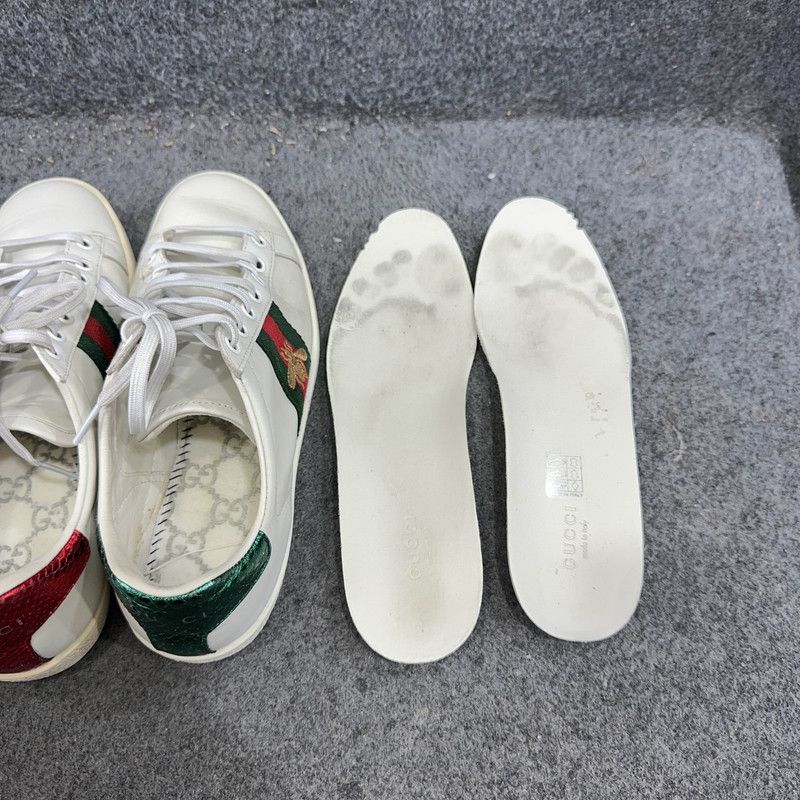 Gucci Gucci Ace Embroidered Fashion Sneakers for Women 0079 Size US 6.5 / IT 36.5 - 7 Thumbnail