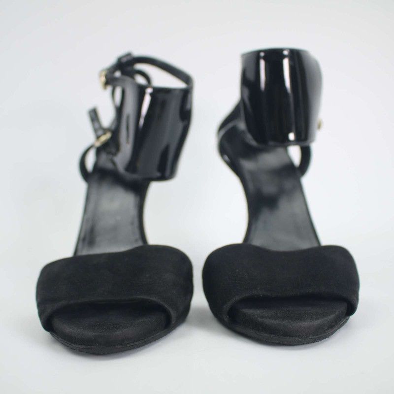 Gucci Gucci Black Suede High Heels 13cm Size US 8 / IT 38 - 9 Thumbnail