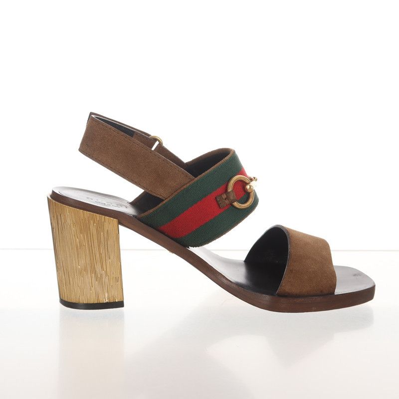 Gucci Gucci Brown High Heel Sandals Size US 8 / IT 38 - 5 Thumbnail