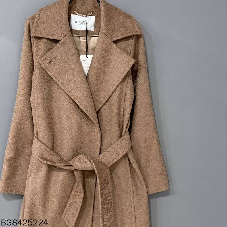 Max Mara MaxMara Manuela Camel Wool Coat Size S / US 4 / IT 40 - 2 Thumbnail
