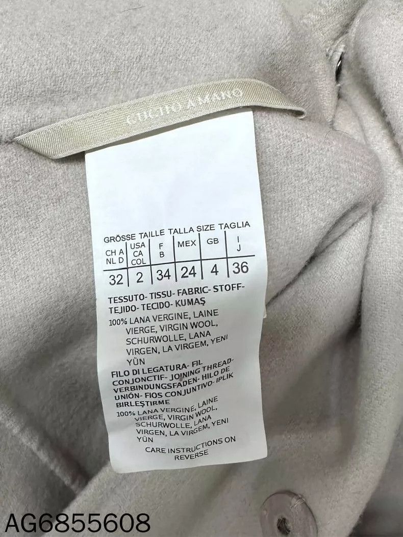 Celine MaxMara Pure Wool Toggle Coat Size S / US 4 / IT 40 - 5 Thumbnail