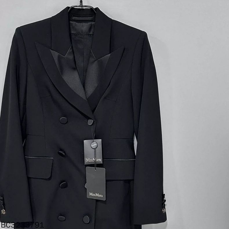 Max Mara MaxMara Long Black Label Coat Size S / US 4 / IT 40 - 2 Thumbnail