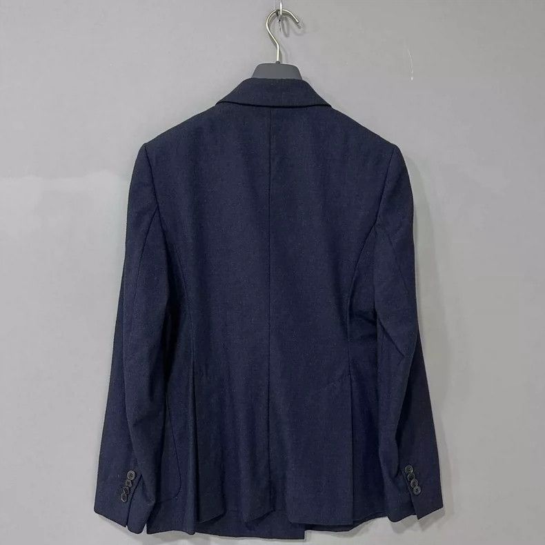 Max Mara MaxMara Double-Breasted Cashmere Blazer Size L / US 10 / IT 46 - 3 Thumbnail