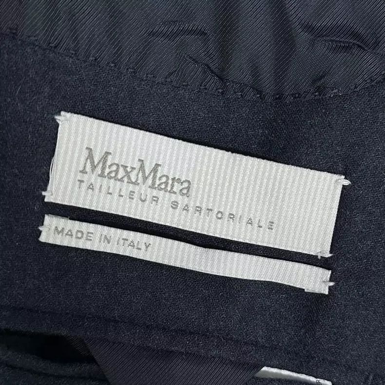 Max Mara MaxMara Double-Breasted Cashmere Blazer Size L / US 10 / IT 46 - 5 Thumbnail