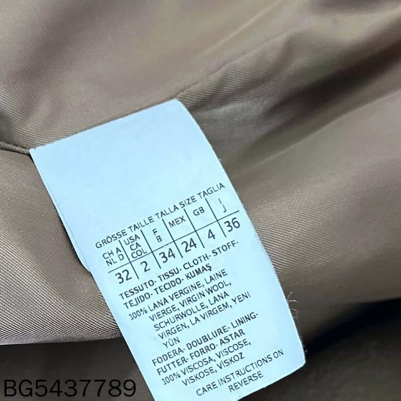 Max Mara MaxMara Wool Brown Long Coat Size S / US 4 / IT 40 - 4 Thumbnail
