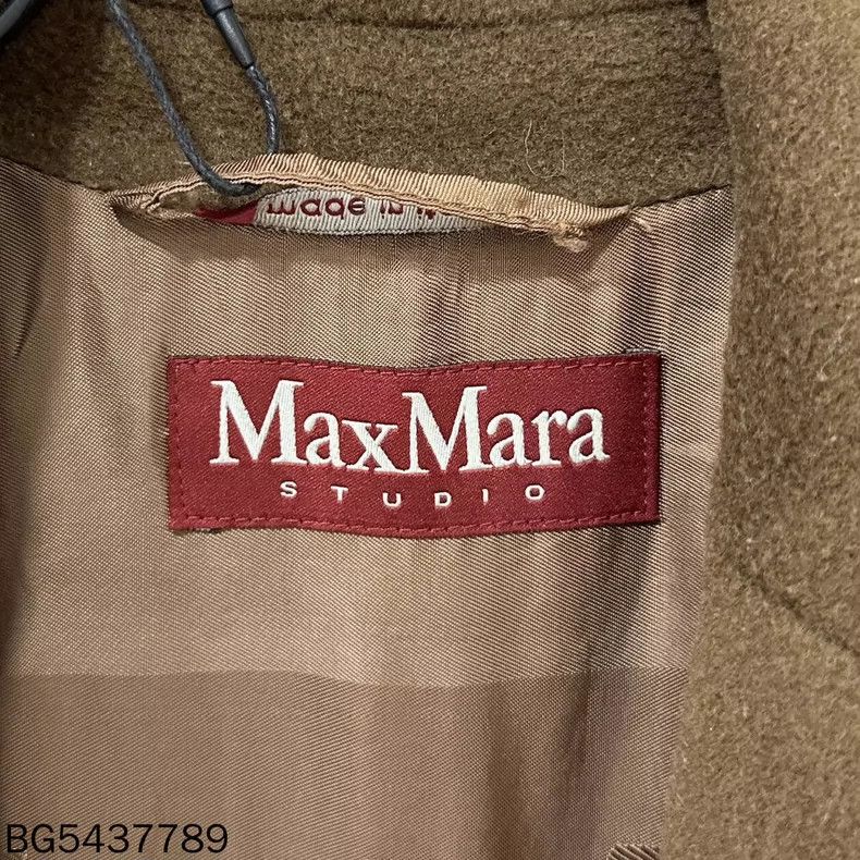 Max Mara MaxMara Wool Brown Long Coat Size S / US 4 / IT 40 - 5 Thumbnail