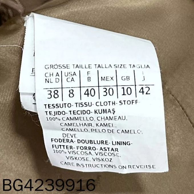 Max Mara MaxMara Rialto Hooded Robe Coat Size XL / US 12-14 / IT 48-50 - 5 Thumbnail