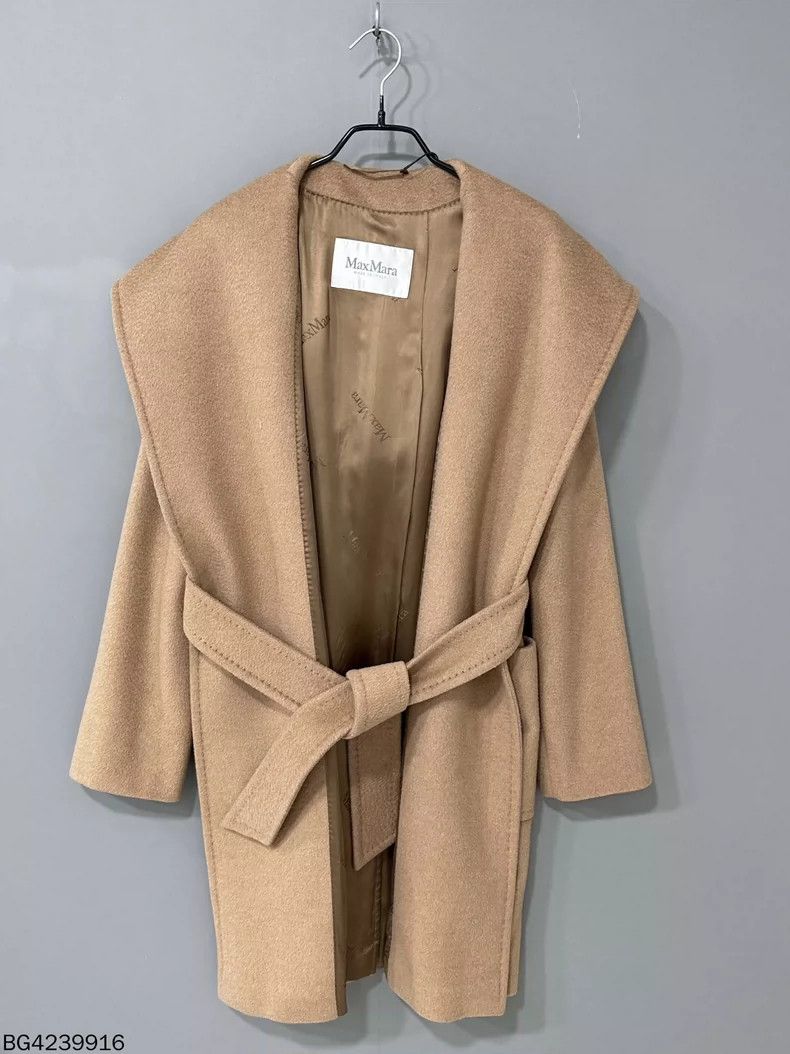Max Mara MaxMara Rialto Hooded Robe Coat Size XL / US 12-14 / IT 48-50 - 2 Thumbnail