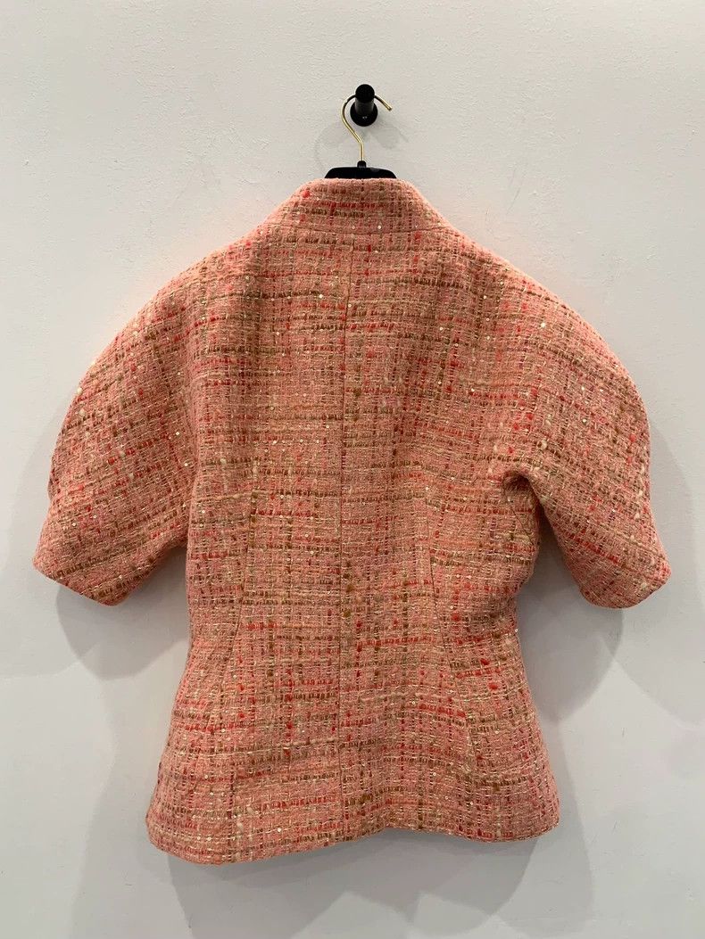 Maison Margiela M essential Red Gradient Beaded Jacket Size XS / US 0-2 / IT 36-38 - 2 Thumbnail