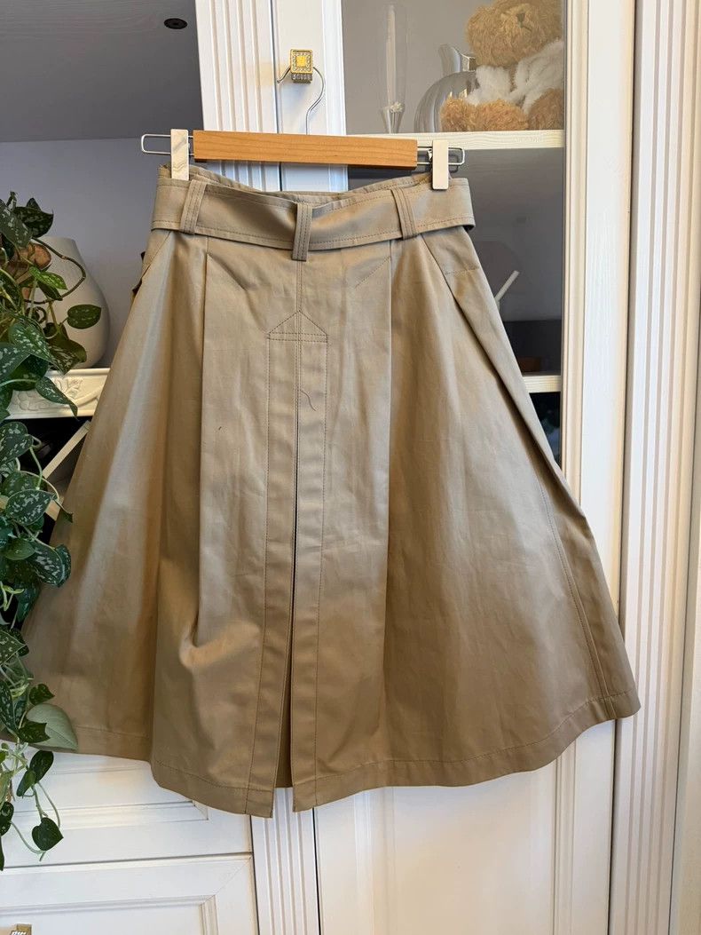 Junya Watanabe Junya Watanabe Belted Trench Skirt Size 24" / US 00 / IT 34 - 3 Thumbnail