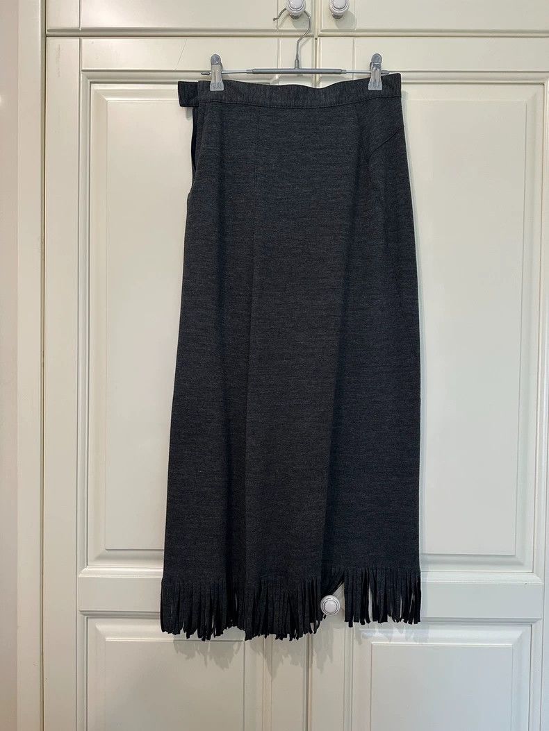 Junya Watanabe Junya Watanabe Fringe Hem Runway Skirt-Pants Size 28" / US 6 / IT 42 - 3 Thumbnail
