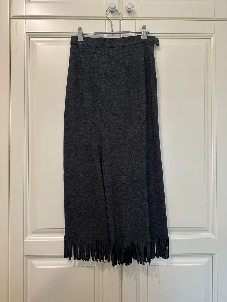Junya Watanabe Junya Watanabe Fringe Hem Runway Skirt-Pants Size 28" / US 6 / IT 42 - 2 Thumbnail
