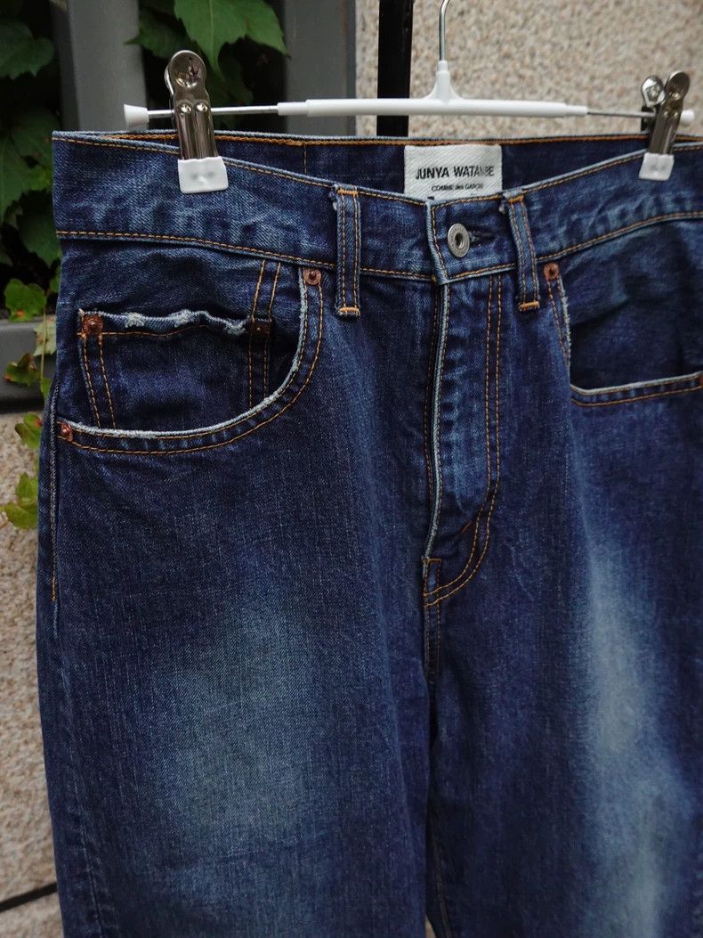 Junya Watanabe Junya Watanabe Washed Denim Jeans Size 24" / US 00 / IT 34 - 3 Thumbnail