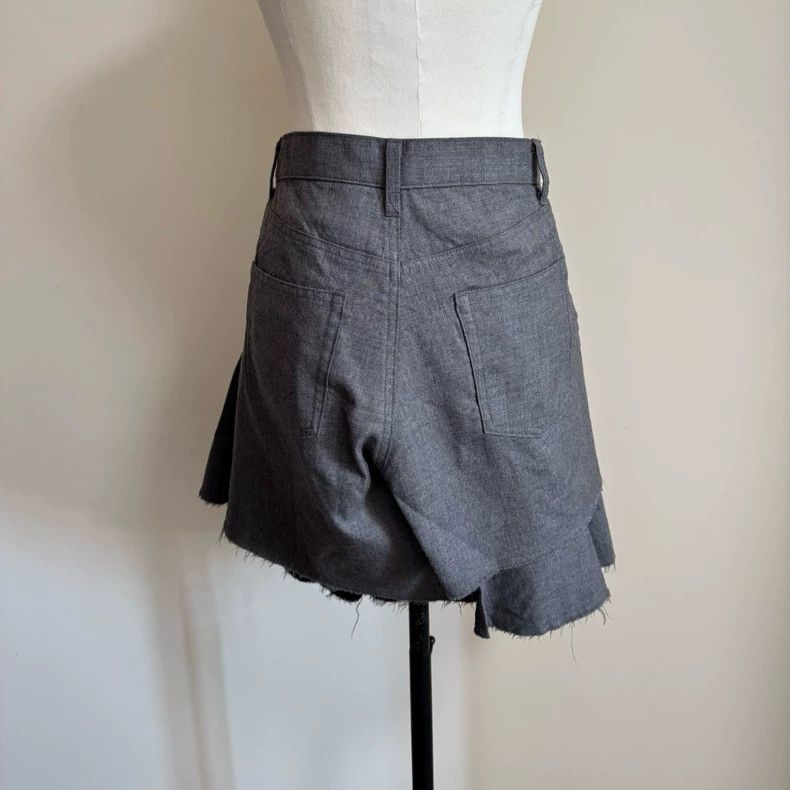 Junya Watanabe Junya Watanabe Asymmetric Ruffle Skort Size 24" / US 00 / IT 34 - 5 Thumbnail