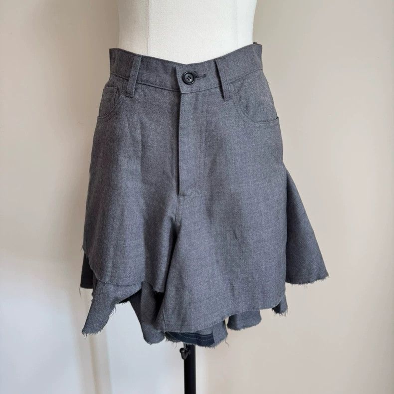 Junya Watanabe Junya Watanabe Asymmetric Ruffle Skort Size 24" / US 00 / IT 34 - 3 Thumbnail