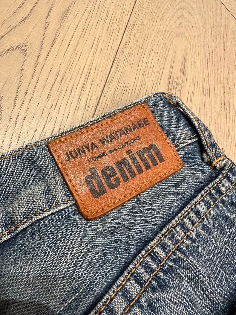 Junya Watanabe Junya Watanabe Distressed Embroidered Jeans Size 26" / US 2 / IT 38 - 5 Thumbnail