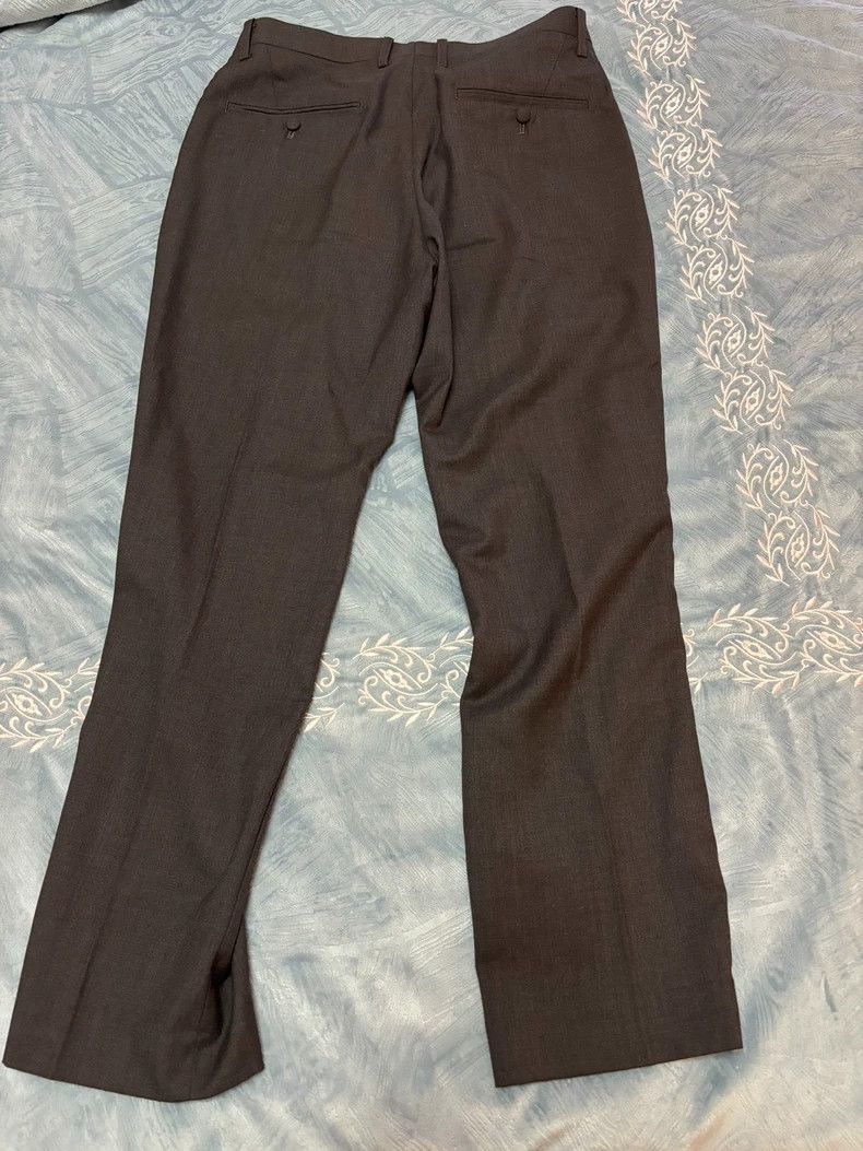 Junya Watanabe CDG Junya Watanabe Light Gray Wool Trousers Size 28" / US 6 / IT 42 - 2 Thumbnail