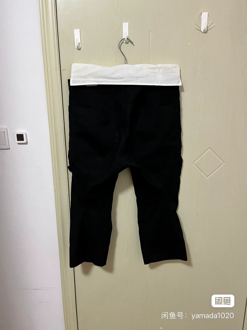 Junya Watanabe Junyanwatanabe Man Cargo Drop-Crotch Capri Pants Size 26" / US 2 / IT 38 - 2 Thumbnail