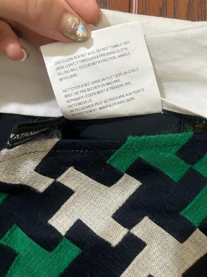Junya Watanabe Junya Watanabe CDG Wool Mini Skirt Size 24" / US 00 / IT 34 - 8 Thumbnail