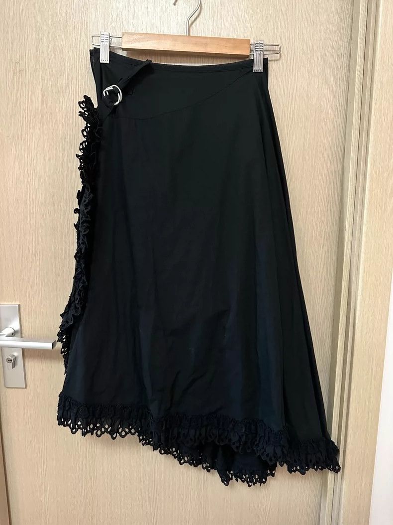 Junya Watanabe Junya Watanabe Black Skirt AD2001 Size 24" / US 00 / IT 34 - 5 Thumbnail