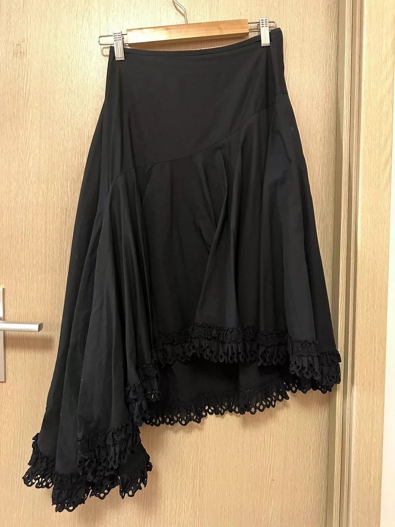 Junya Watanabe Junya Watanabe Black Skirt AD2001 Size 24" / US 00 / IT 34 - 3 Thumbnail
