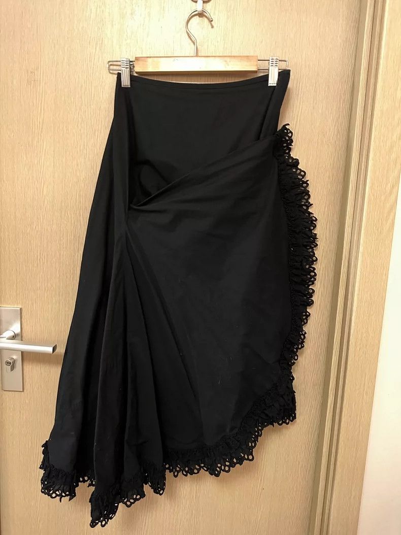 Junya Watanabe Junya Watanabe Black Skirt AD2001 Size 24" / US 00 / IT 34 - 4 Thumbnail