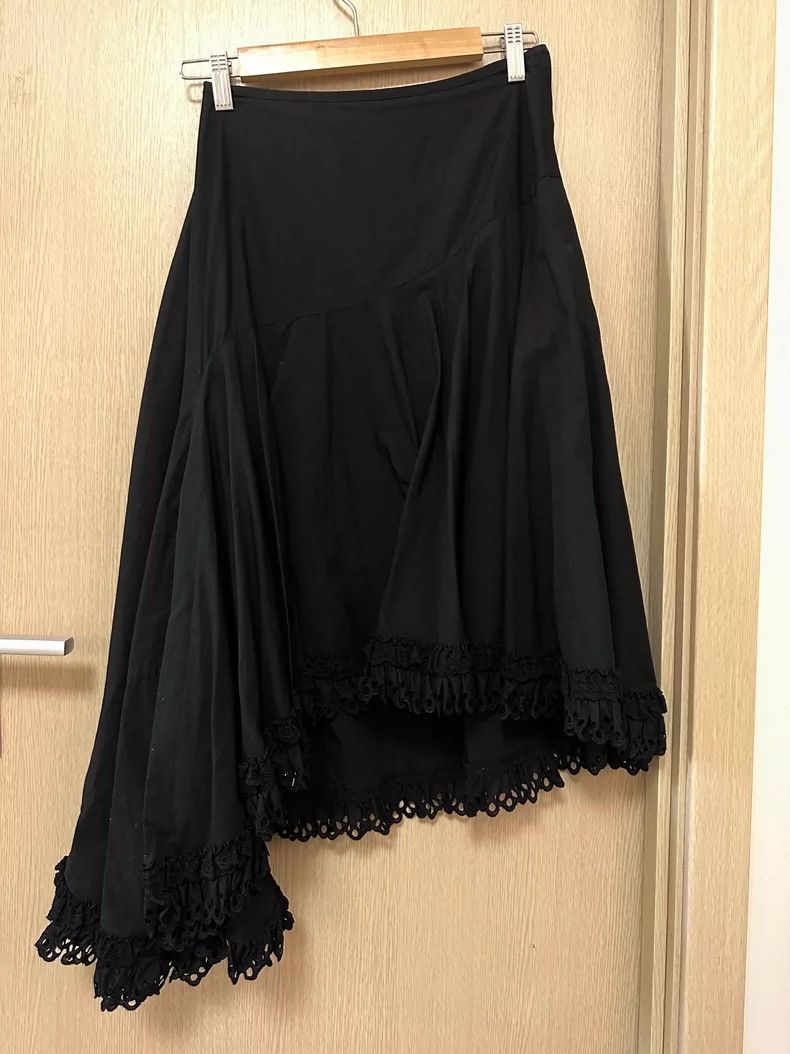 Junya Watanabe Junya Watanabe Black Skirt AD2001 Size 24" / US 00 / IT 34 - 2 Thumbnail
