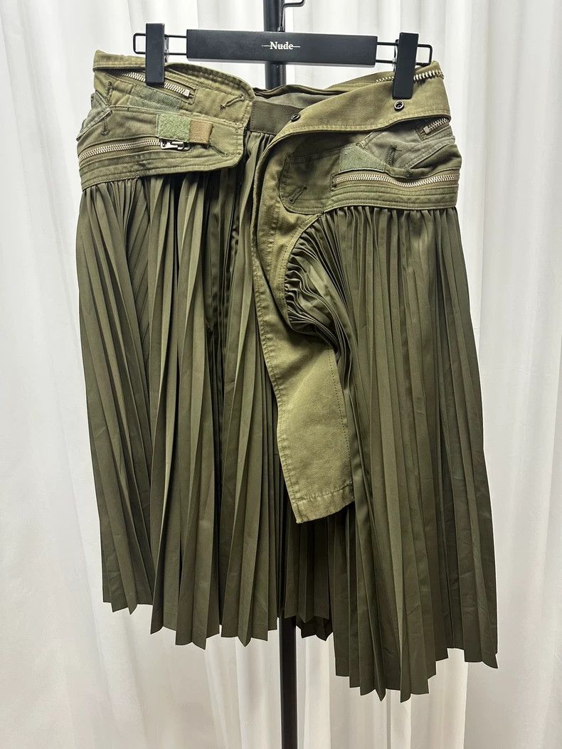 Junya Watanabe Junya Watanabe Deconstructed Pleated Skirt Size 26" / US 2 / IT 38 - 3 Thumbnail