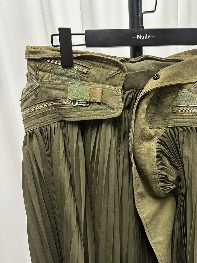 Junya Watanabe Junya Watanabe Deconstructed Pleated Skirt Size 26" / US 2 / IT 38 - 4 Thumbnail