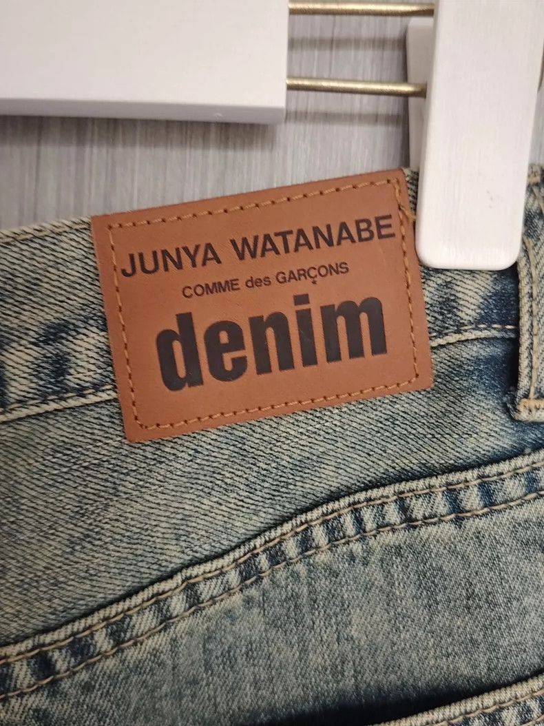 Junya Watanabe Junya Watanabe Denim Patchwork Mermaid Skirt Size 28" / US 6 / IT 42 - 7 Thumbnail